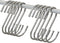 LOYMR 30 Pack 2.7 inches S Shape Hooks Heavy-Duty Metal Hanging Hooks Apply