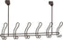 iDesign Classico Collection Door Hook Rack – Satin OTD 6 Hook