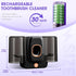 3 1 2 4 LXIANGN in Toothbrush Cleaner Holders,Rechargeable Wall Mounted Toothbrush Holder Toothpaste Dispenser