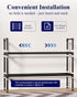 Closet 17.3~30.2L 16.3H Kitsure Shoe Rack for - Expandable Shoe Rack for Entrance, Rustproof Shoe Organizer