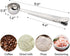 10 PCS Scoop with Clip, 2-in-1 Stainless Steel Coffee Scoop and Bag Clip for Measuring Coffee, Tea