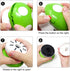 Honbay Mini Cute Table Dust Vacuum Cleaner - Mushroom Shaped Portable Corner Desk Sweeper (Green)