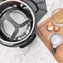 Pressure Cooker Sling, Silicone Bakeware for 6 Qt/8 Qt Instant Pot, Ninja Foodi, Anti-scalding Lifter Steamer Rack,