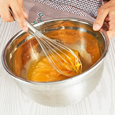 Stainless Steel Mixing Bowl - 5 Quart Metal Kitchen Aid Mixing Bowl for Baking, Cooking, and Food Storage