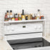 27 33 Inch 4 Countertop, Stove Top Shelf for Curved Stove, Expand to Spice Rack, Level Adjustable Height Spice Shelf