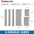 Set of 6 Refrigerator Door Handle Covers, Adjustable Appliance Protector, Non-Slip Gray Covers for Kitchen