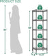 5 11.8 11.8 50 (5-Tier, GIOTORENT Tier Standing Shelving Metal Units, Adjustable Height Wire Shelf Display Rack