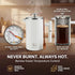 Barista Warrior French Press Coffee Maker - Double-Wall Stainless Steel Insulated French Press with Built