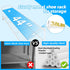 Closet, 2 44 Inch Shoe Rack for Tier Extra Long Shoe Storage Organizer for Shelves, Heavy Duty Metal, Easy Assembly