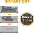 Countertop SpaceAid DryingNeat Sink Organizer, Instant Dry Sink Caddy Organizers, Kitchen Sponge Soap Holder Dispenser