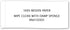 DII Woven Paper Storage Bin, Geo Diamond, Nautical Blue, Large Round