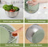 5.3Qt Stainless Steel Salad Spinner Large, Salad Washer Spinner and Dryer, Lettuce Cleaner Spinner, Vegetable Dryer