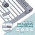 Ohuhu Roll Up Dish Drying Rack, Over The Sink, 16.5" W x 13" L, Portable Foldable Dish Drainer