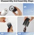 Handheld Car Vacuum Cleaner, Portable Cordless with 9000 Pa, USB Rechargeable, Lightweight