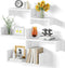 SRIWATANA Floating Shelves for Wall, Wall Shelves for Bathroom, Bedroom, Living Room,