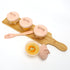 Cute Set of 4 Egg Cooking Pods Mold - Pink Microwave and Stovetop Hard Boiled, Soft Boiled Holder Cups