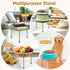 5 Pack (5 Pack Amaoot Metal Plant Stand, Anti-Rust Iron Plant Stands for Indoor and Outdoor, Heavy Duty Flower Pot