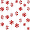 Shappy 50 Pieces Christmas Candy Canes Swirl Garland, Peppermint Christmas Decorations for Tree Ornaments