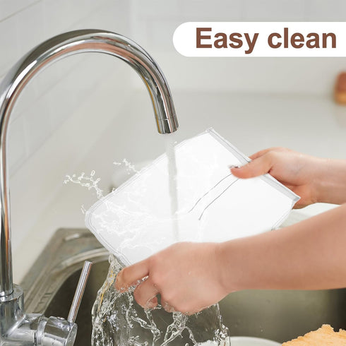 COMNICO 3 Pack 3 Nut Milk Bag, reusable Nylon Cheesecloth Fine Mesh Cheese Bags Food Strainer for Almond Soy Yogurt