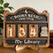 Semyifu Books Read This Year Counter, Book Tracker for Home Library Decor, Book
