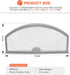 WE03X23881 Dryer Lint Filter Replacement - Stainless Steel for GE Hotpoint Appliance Lint Trap - Works with AP6031713