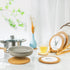 5 7.28" 4" Set 4, Cork Trivet, Pcs Trivets for Hot Dishes & Coasters of Drink CoastersPlant Coasters, Hot Pads