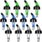 Liquor Bottle Pourers 1oz Set of 12, Measured Spirits Alcohol Pourers for Cocktail Home Bar