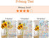 Rainbow Window Privacy Film, Decorative Stained Glass Window Tint for Home, 3D Window Clings, Static Cling Sticker