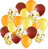 Fall Bridal Shower Decorations, Engagement Fall Bachelorette Party Decorations, Burgundy Orange Balloons