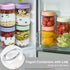 16oz 3 Pack Overnight Oats Containers with Lids, Wide Mouth Mason Jars with Lids, Glass Jars with Airtight lid for Chia