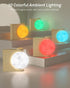 AIRIVO Alarm Clock for Bedrooms, Sunrise Alarm Clock Wake Up Light for Kids Teens, White Noise Sound Machine, Moon