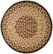 Earth Rugs Chair Pad, 15.5", Chocolate/Natural