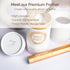 Premium Frother, High-Powered Handheld Whisker, Stainless Steel Mini-Blender for Homemade Lattes & Cappuccinos, Battery Operated Premium Frother, One Piece by Shore Magic
