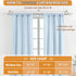 TONIAL Curtain Rods: 32 to 58 Inch Telescoping Decorative Drapery Rod with Acrylic Diamond Finial, Nickel Finish