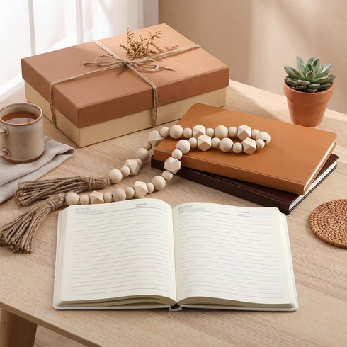 Feifeiya 3 Set Pieces Faux Decorative Books for Home Decor Fake Book for Shelves Coffee Table Stacked Linen Covered