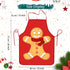 Bonieset Holiday Aprons, Adjustable Cooking Apron Chef Bib Apron for Dinner Cooking Grilling Baking Painting Garden