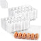 YIFIHGE 120PCS Egg Cartons Cheap Bulk, Clear Egg Cartons for Chicken Eggs, Reusable