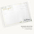Dashleigh Farmhouse Greenery Recipe Cards, 48 Double Sided 4x6 Cards with Gold Foil, Sage Green Rustic Kitchen Gift