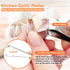 3PCS Stainless Steel Garlic Peeler - Garlic Peeler Clips Skin Remover - Easily Remove The Garlic Skin - Avoid Garlic