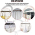 MroMax 24 Pcs Curtain Rings with Eyelets, 1-3/4 Inch Metal Silver, 45mm Inner Diameter, Fits 1-1/2 Inch Curtain Rod