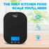Smart Weigh 11 lb. Digital Kitchen Food Scale, Mechanical Accurate Weight Scale with 5-Unit Modes, Grams and Ounces for Weight Loss, Weighing Ingredients, Dieting, Keto Cooking, Meal Prep and Baking by Smart Weigh