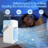 Portable Air Conditioners, 180° Oscillation Mini AC, 4 Wind Speed, Built-in Ambient Light, Large Water Tank for