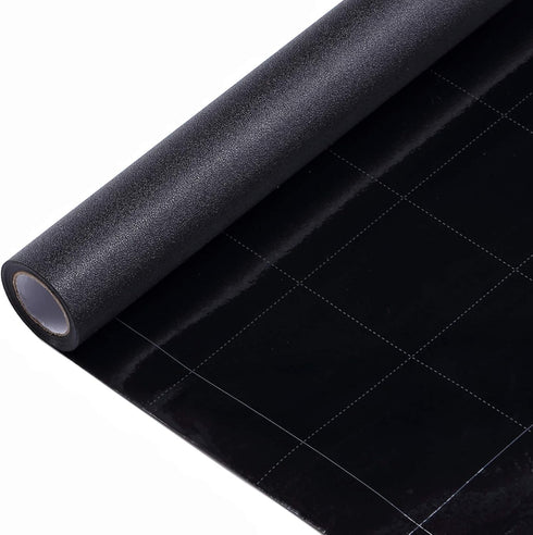 VELIMAX Static Cling Total Blackout Window Film - Privacy Room Darkening Tint, 100% Light Blocking, No Glue (17.7 x 118