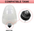 Replacement Cap & Straw Assembly for Bissell Little Green Machine Carpet Cleaners - Models 1400B, 1400W, 3369, 3353, 3519, Only for Models Listed