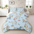 Erosebridal Horse Quilt Queen Size, Farmhouse Western Cowboy Cowgirls Duvet Insert for