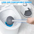 TRENTI Set, 2-in-1 5.3-inch Toilet Plunger and Brush Bowl Brush and Heavy Duty Toilet Plunger with Ventilated Holder
