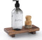 Wood Pedestal Soap Stand, Farmhouse Wood Riser, Soap Dish Holder/Tray Counter Decor