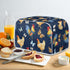 Washable Toaster Dust Cover, 4 Slice Chicken Rooster Decorative Cover, Kitchen Appliance Protector, Fingerprint