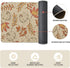 Artoid Mode Pumpkins Fall Kitchen Mats Set of 2, Autumn Maple Leaves Home Decor Low-Profile Rugs for Floor