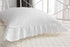 White Body Pillowcase with Ruffles, Cotton Pillow Sham Cover 21"X54" 1pc